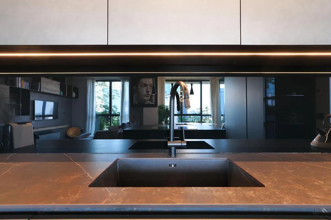 公寓 Luxury Suite In Bosco Verticale Milano Isola